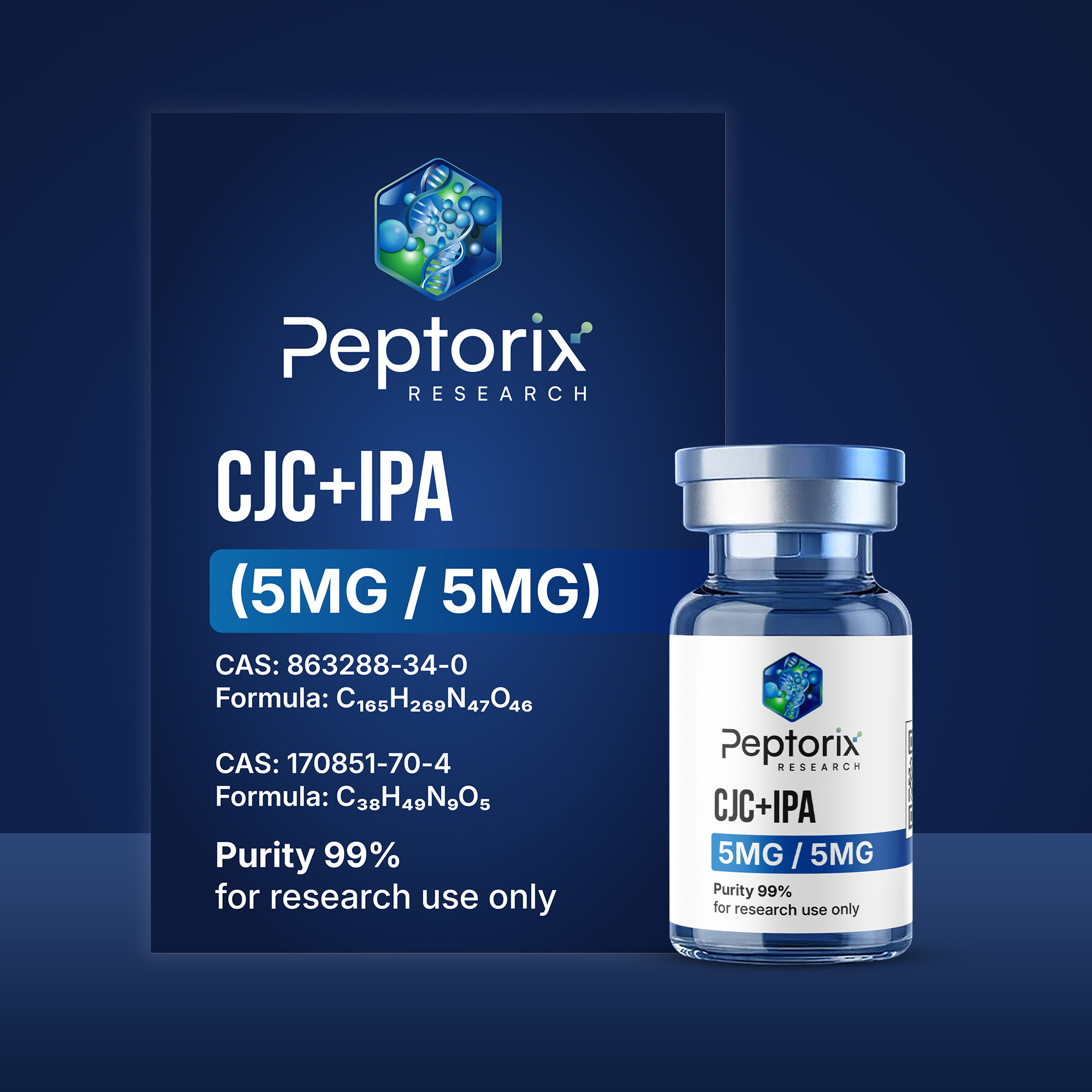 CJC+IPA (5mg / 5mg)